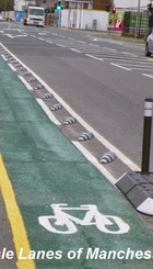 Cycle lane example 